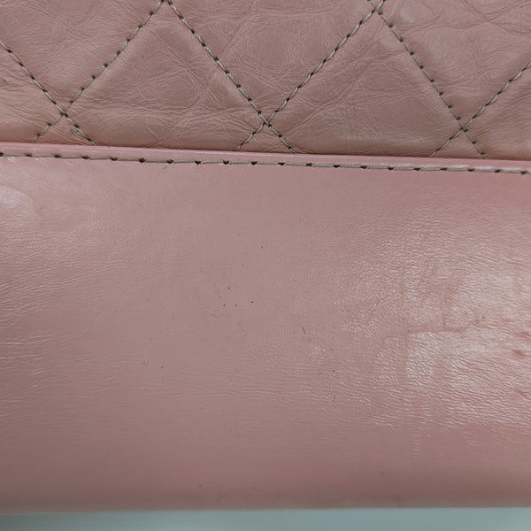 GABRIELLE Medium Quilted Calfskin Pink