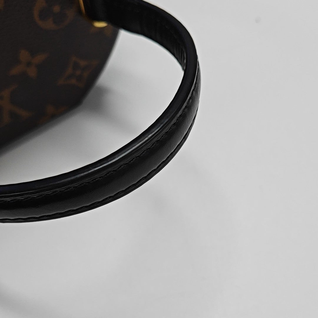 CANNES PM Monogram Coated Canvas Brown