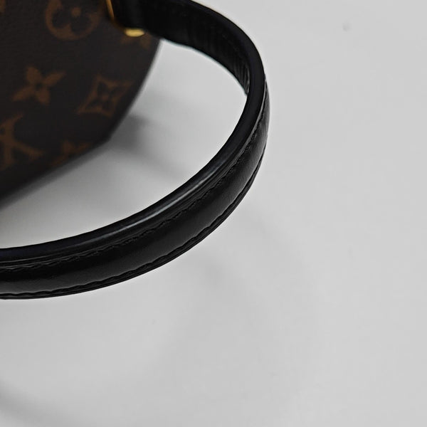 CANNES PM Monogram Coated Canvas Brown