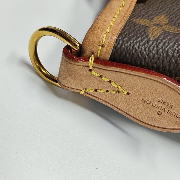 NEVERFULL BB Monogram Coated Canvas Brown