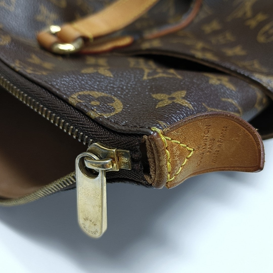 TOTALLY MM Monogram Coated Canvas Brown