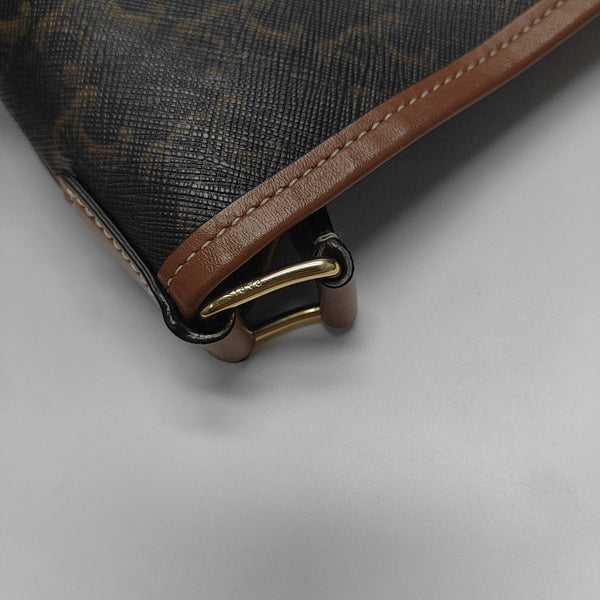 TRIOMPHE CANVAS Small Coated Canvas Brown