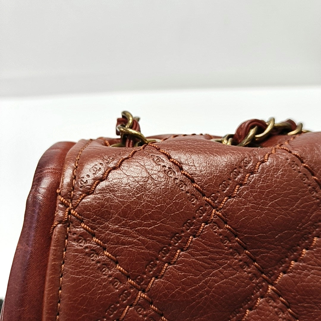 Quilted Calfskin Red