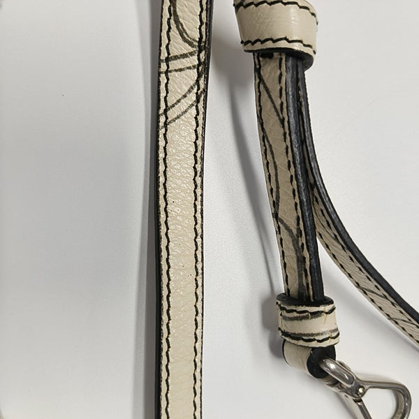 Calfskin Shoulder Bag White