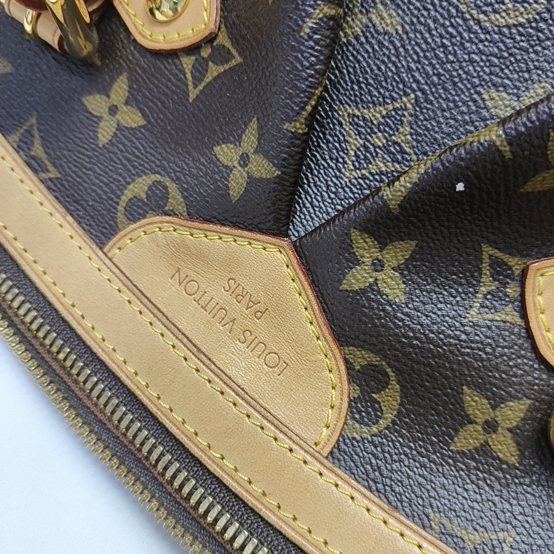 TIVOLI GM Monogram Coated Canvas Brown