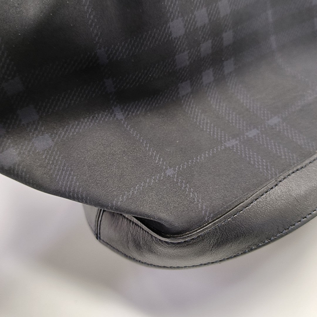 Coated Canvas Black