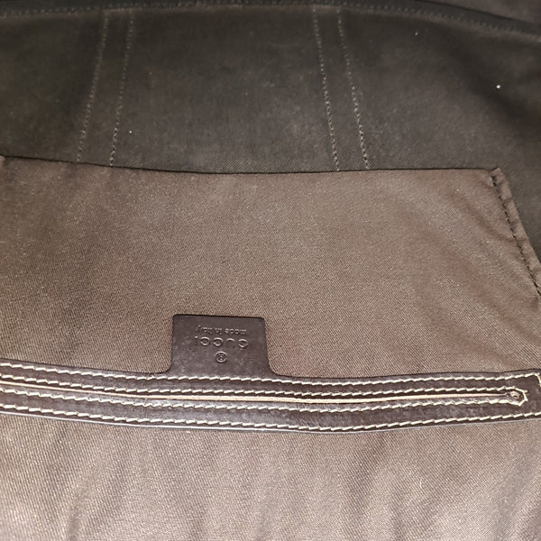 Monogram Coated Canvas Top Handle Bag Beige