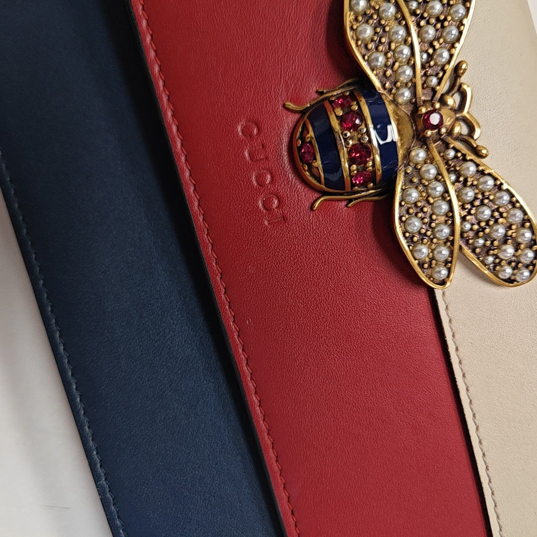 Queen Margaret Mini Calfskin Multicolor
