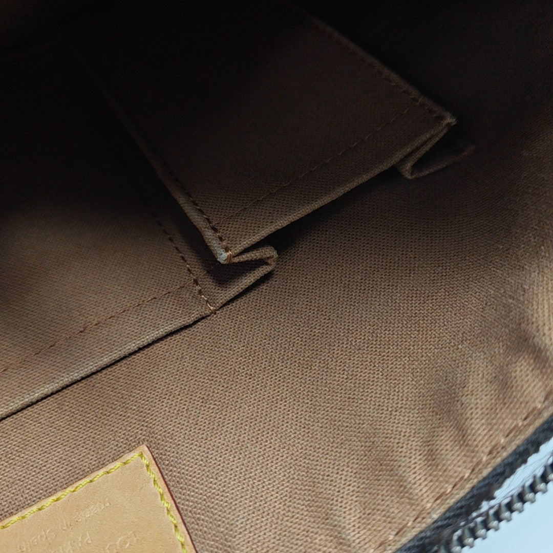TULUM GM Monogram Coated Canvas Brown