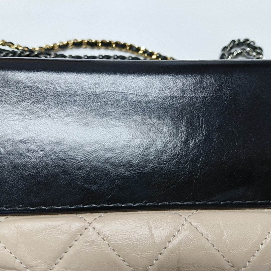 GABRIELLE Medium Quilted Calfskin Pink
