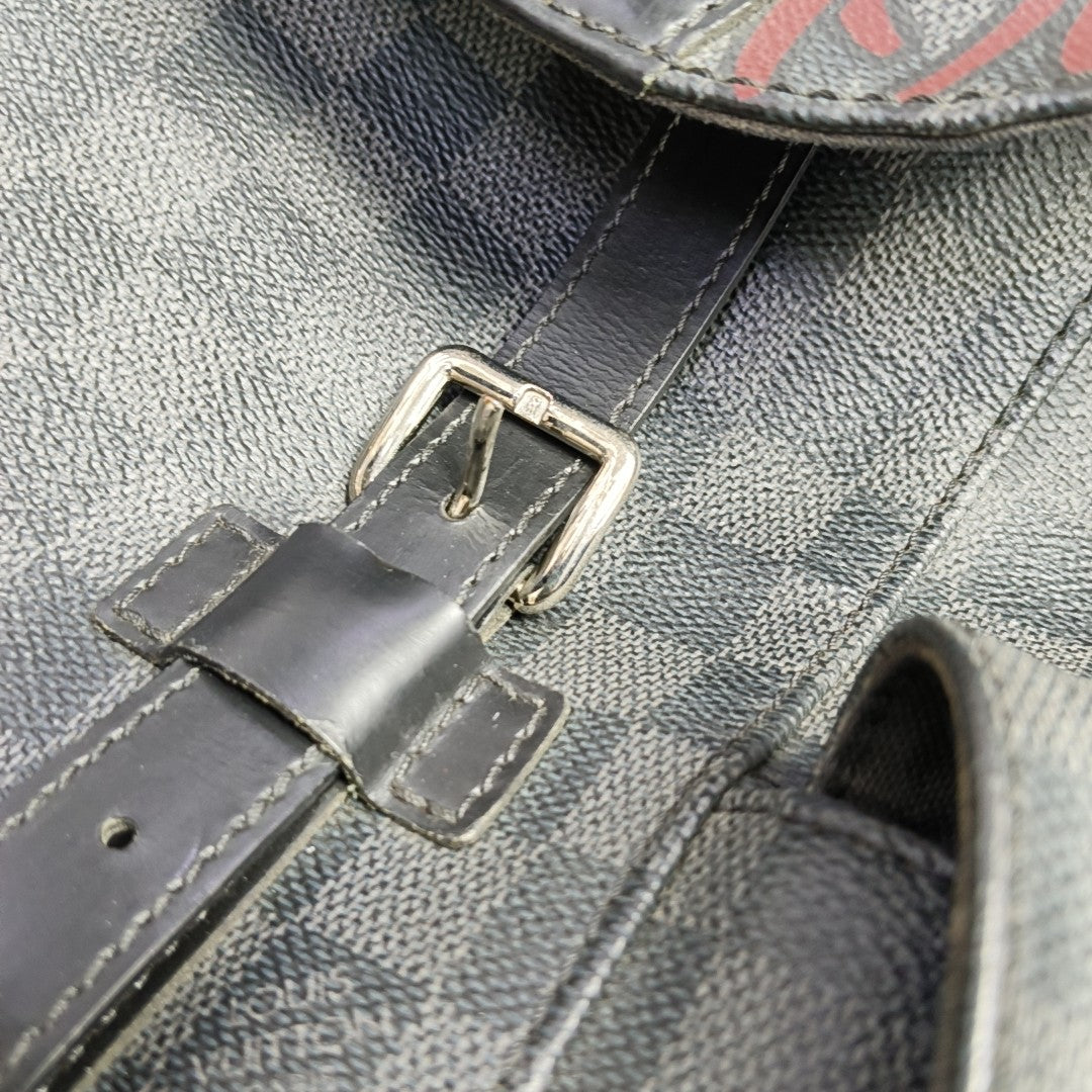CHRISTOPHER MM Coated Canvas Gray