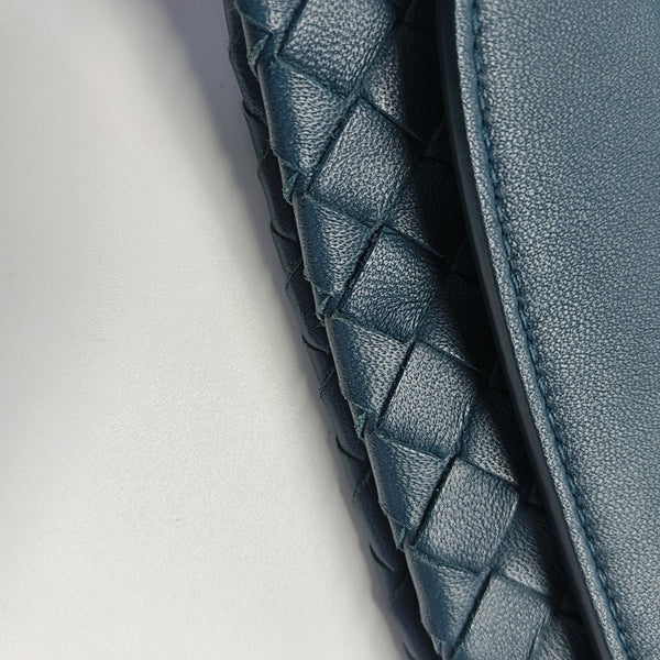 Lambskin Tote Bag Blue