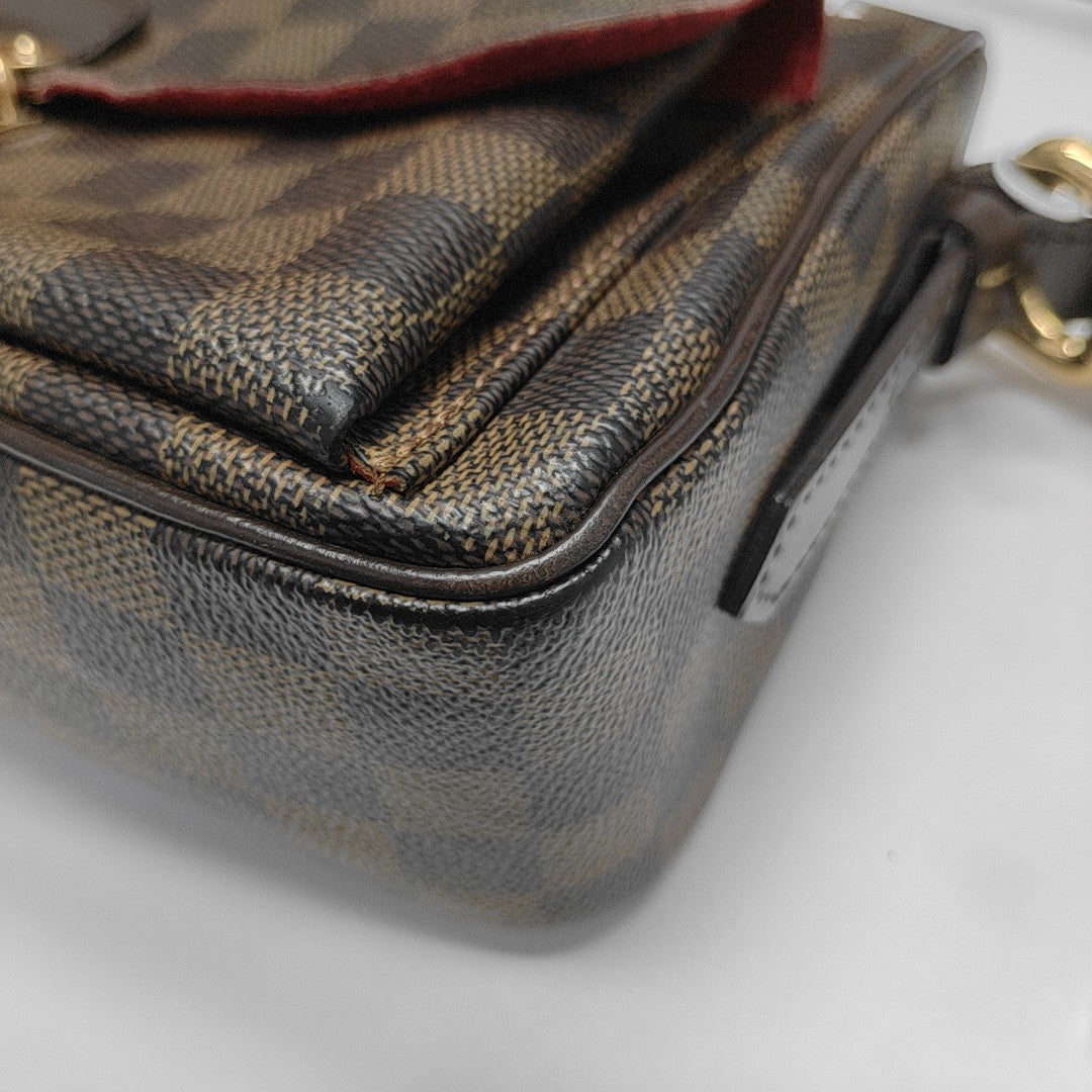 RAVELLO GM Damier Ebene Coated Canvas Brown