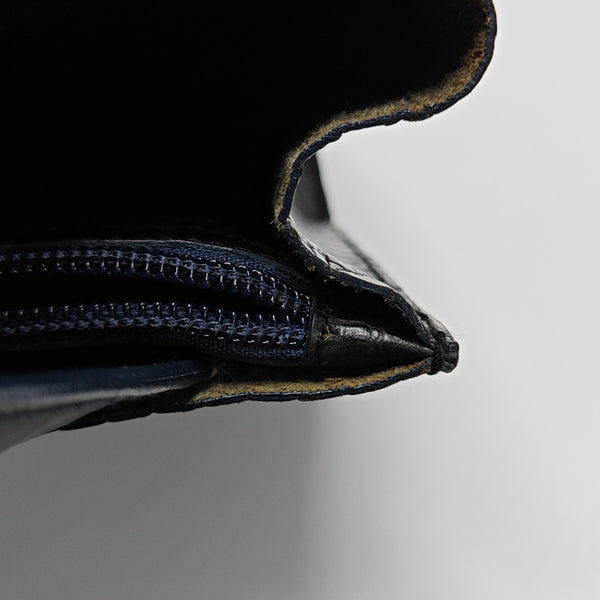 Leather Blue