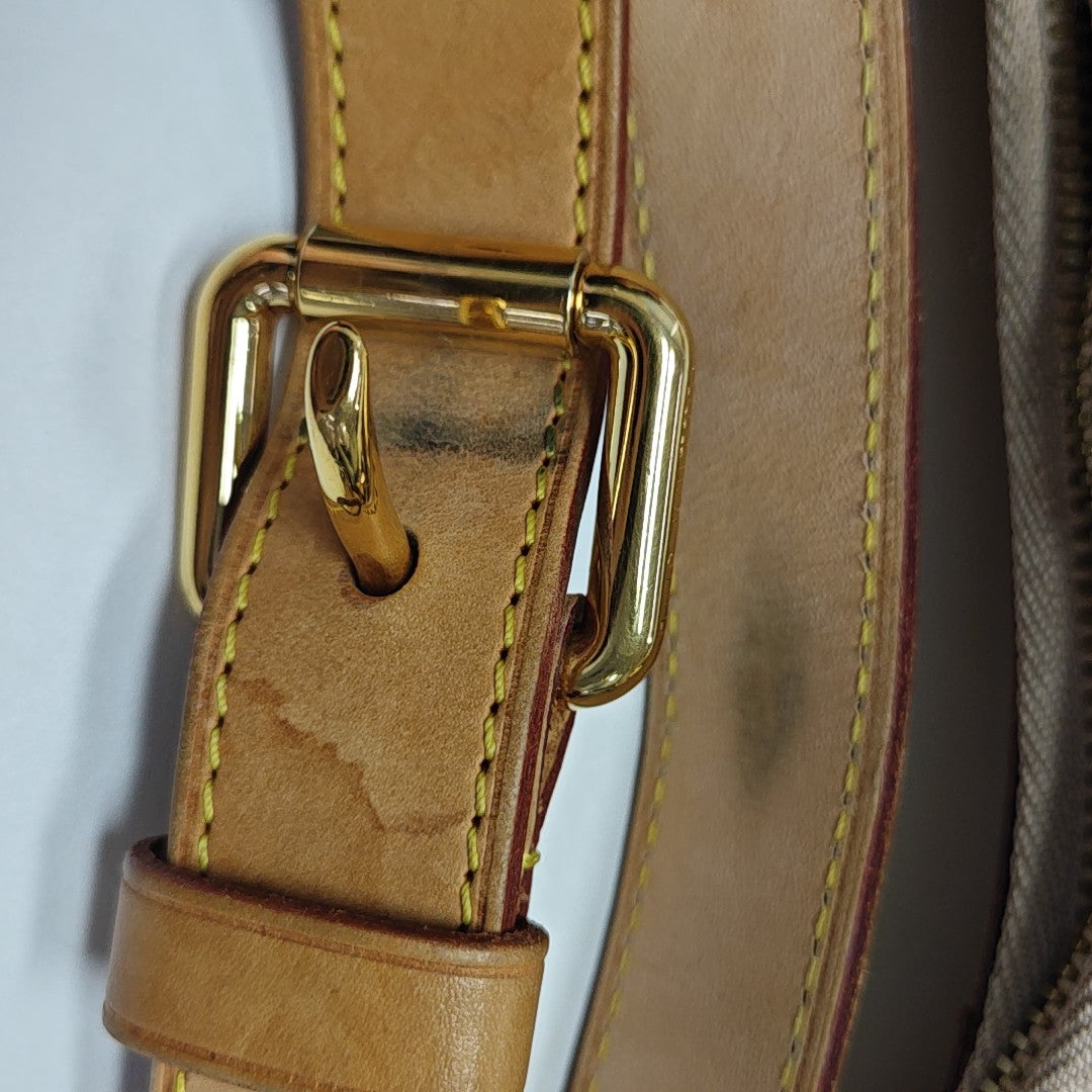 LV × TM GRETA Monogram Coated Canvas White