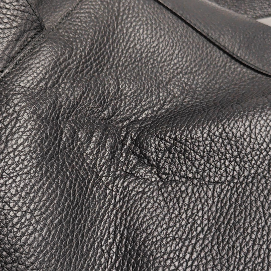 Calfskin Backpack Black