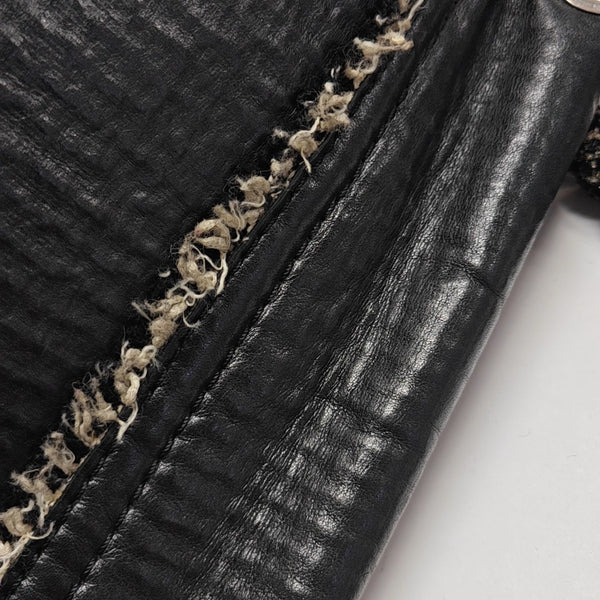 Calfskin Shoulder Bag Black