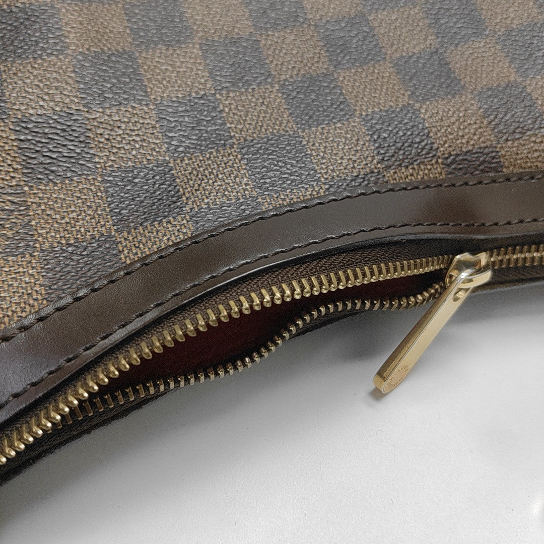 HIGHBURY Damier Ebene Coated Canvas Brown