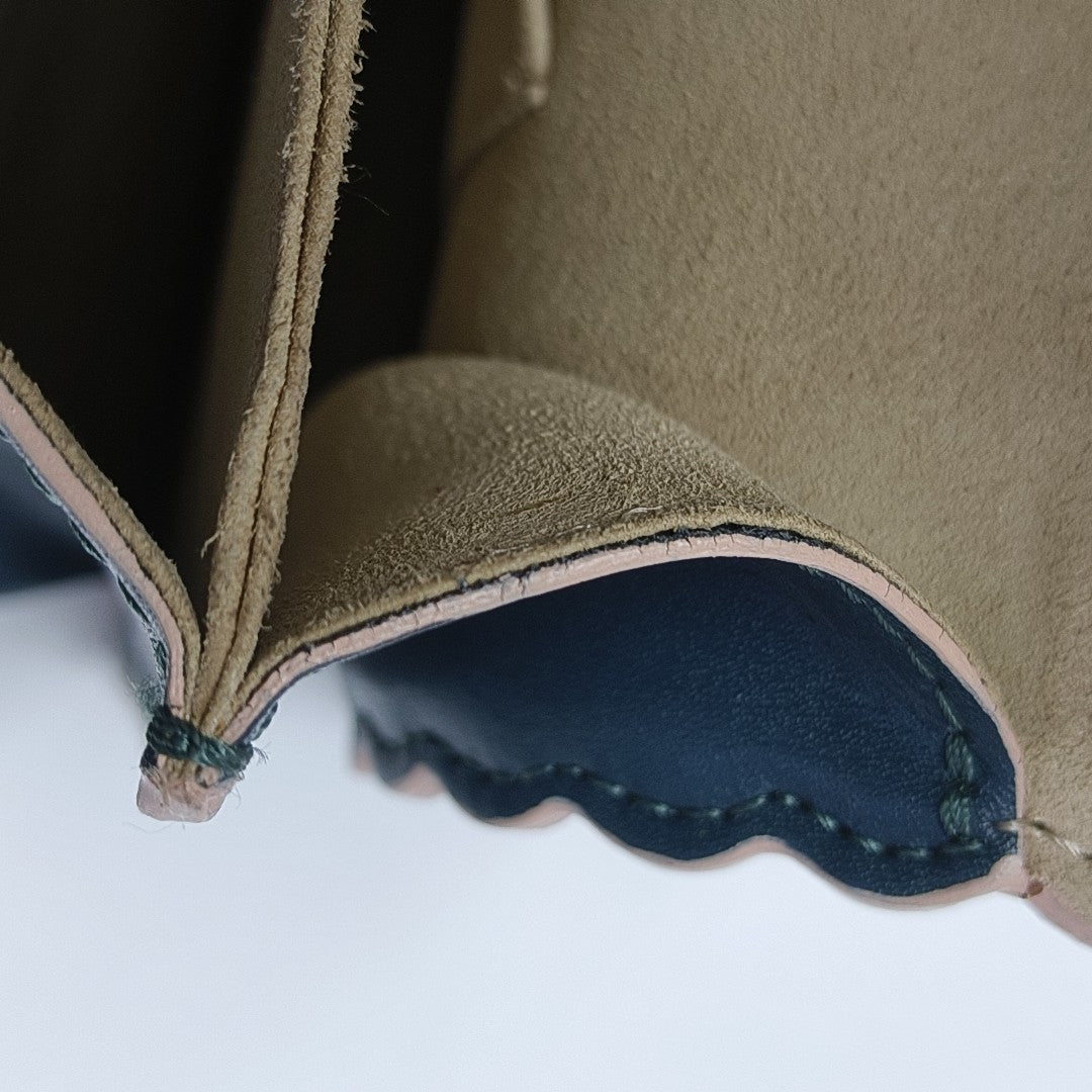Kan I Mini Calfskin Green
