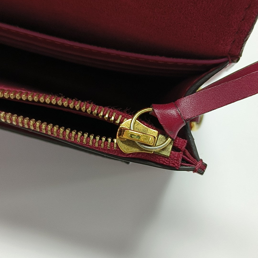 FLORE Monogram Coated Canvas Brown