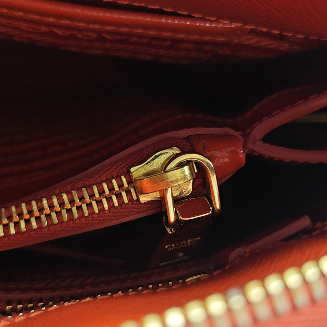 Promenade Saffiano Calfskin Orange