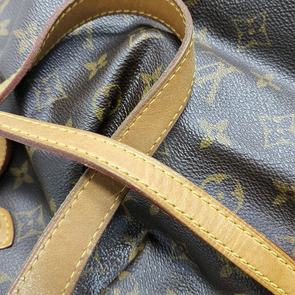 PALERMO GM Lona Monogram Revestida Marrón