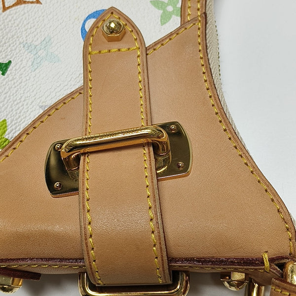 LV × TM GRETA Monogram Coated Canvas White