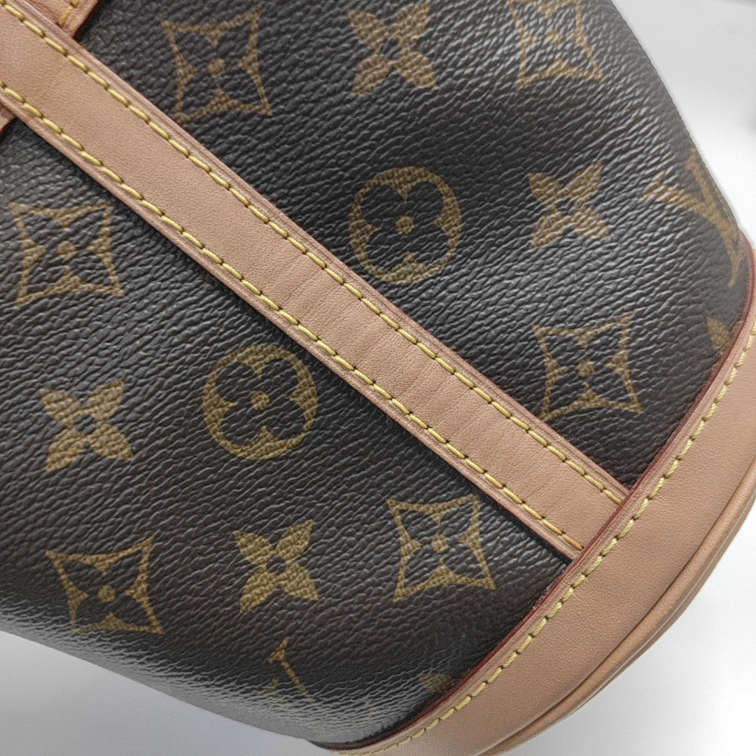 DUFFLE Monogram Coated Canvas Brown