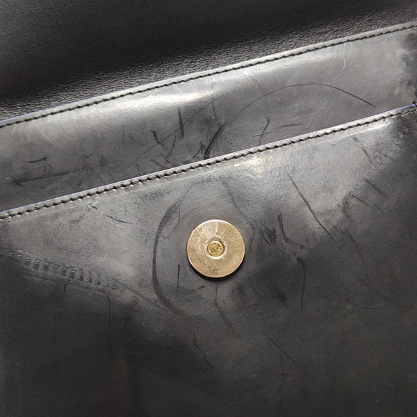 Calfskin Clutch Black