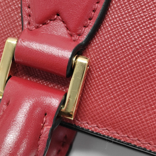 Saffiano Calfskin Tote Bag Red