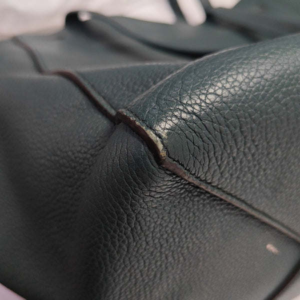 CABAS PHANTOM Small Calfskin Green