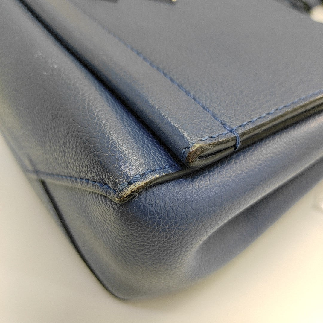 LOCKME BB Calfskin Blue