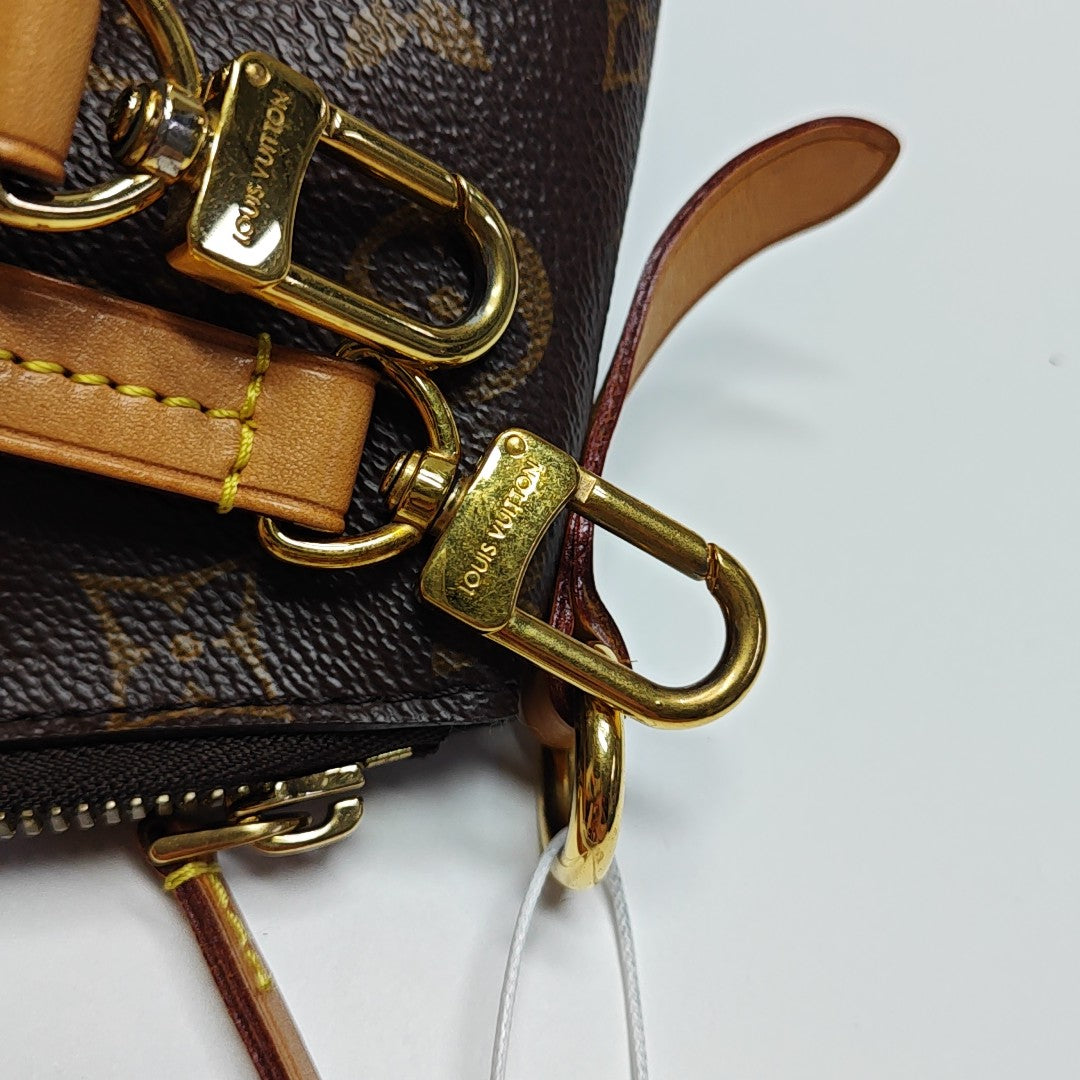 TURENNE Monogram Coated Canvas Brown