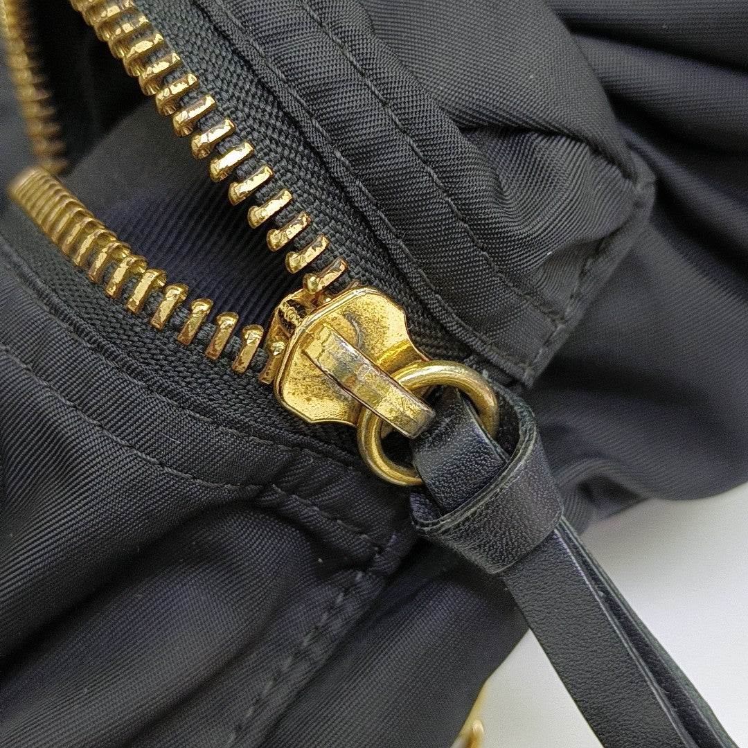 The Rucksack Medium Nylon Black