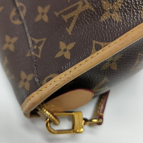 DIANE Monogram Coated Canvas Brown