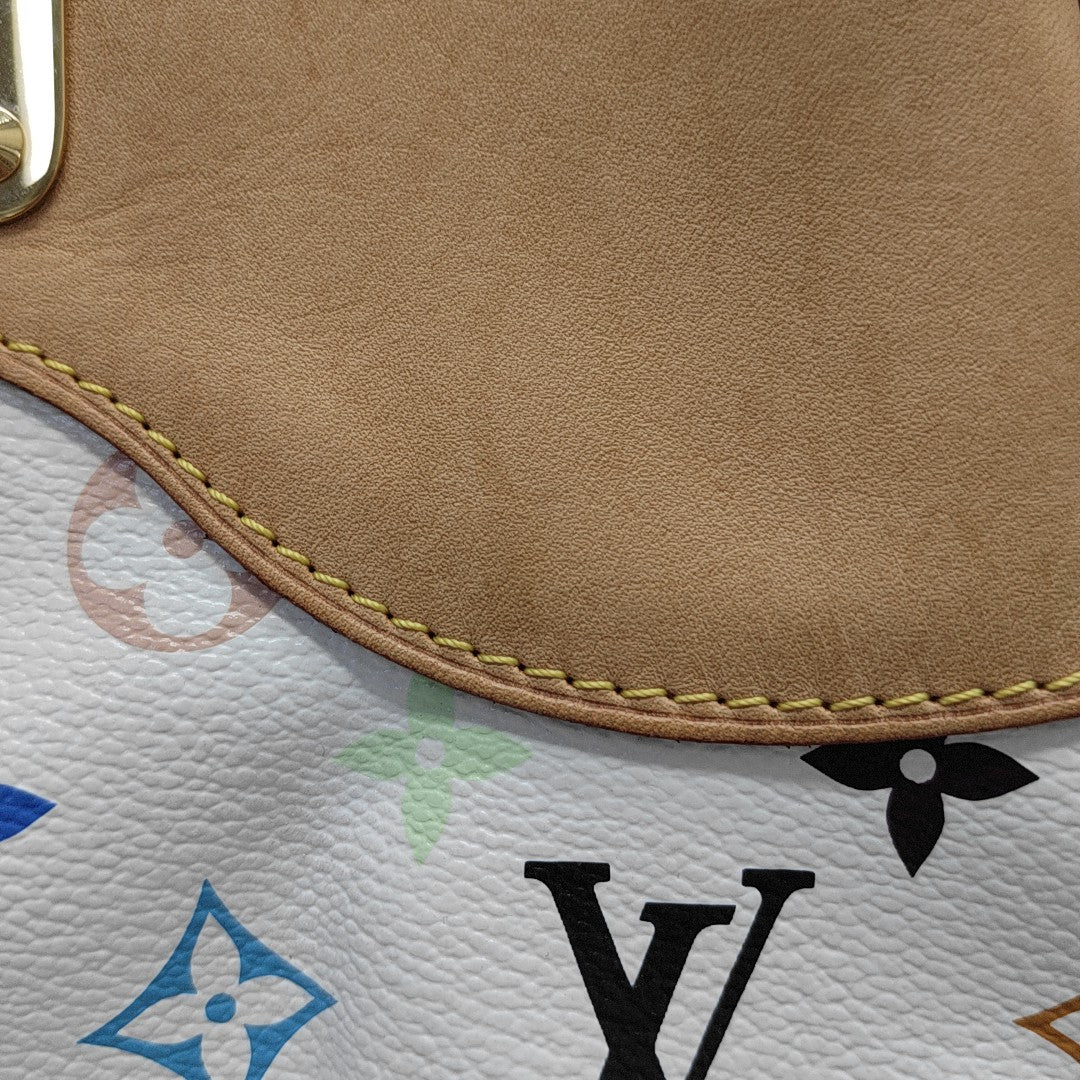 LV × TM JUDY MM Monogram Coated Canvas White
