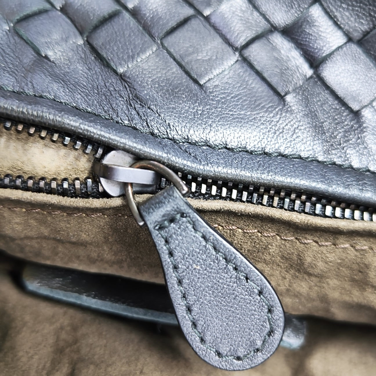 Lambskin Bucket Bag Black
