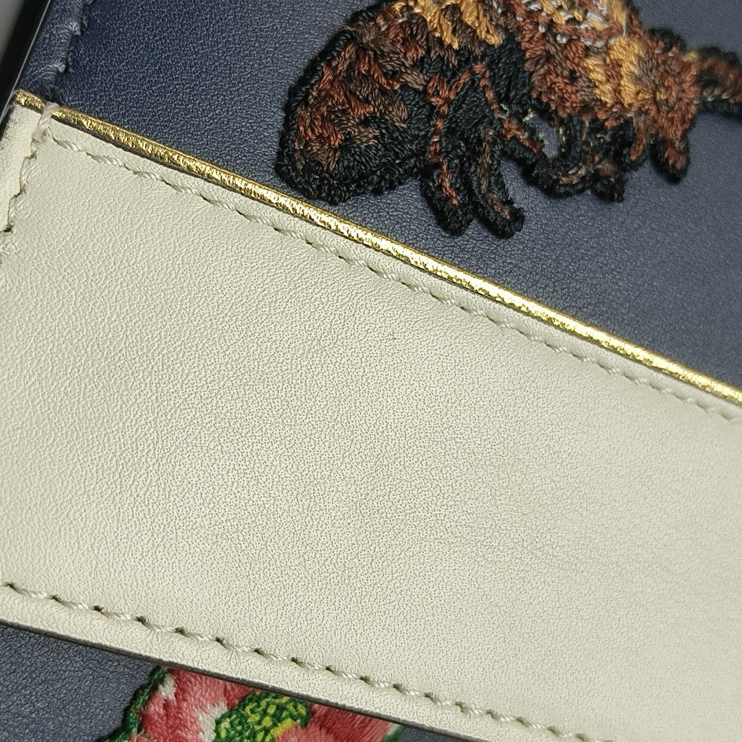Cat Lock Calfskin Multicolor