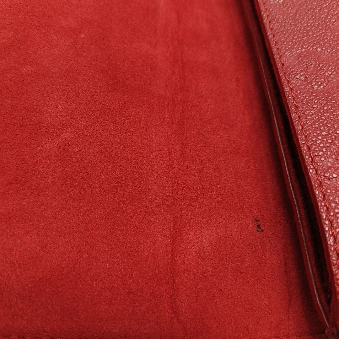 SAINT SULPICE Calfskin Red
