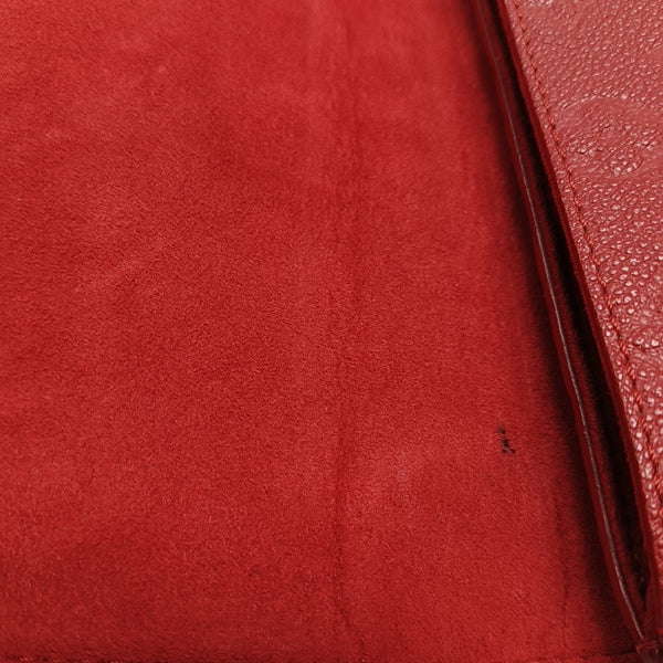 SAINT SULPICE Calfskin Red