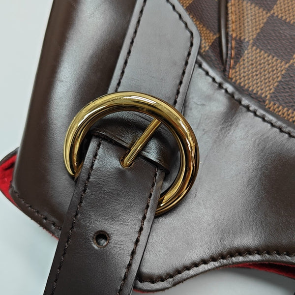 SISTINA GM Damier Ebene Coated Canvas Brown
