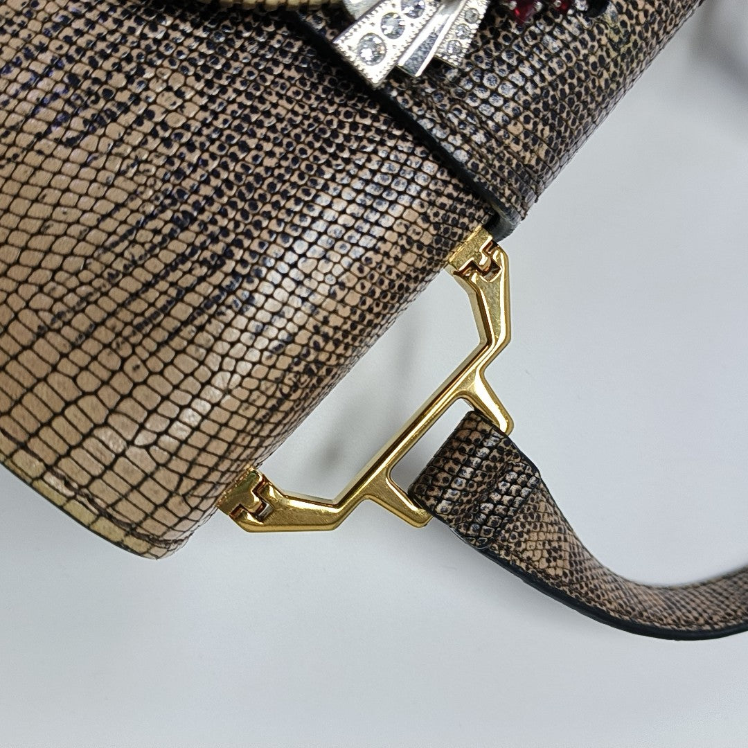 Miu Lady Calfskin Brown