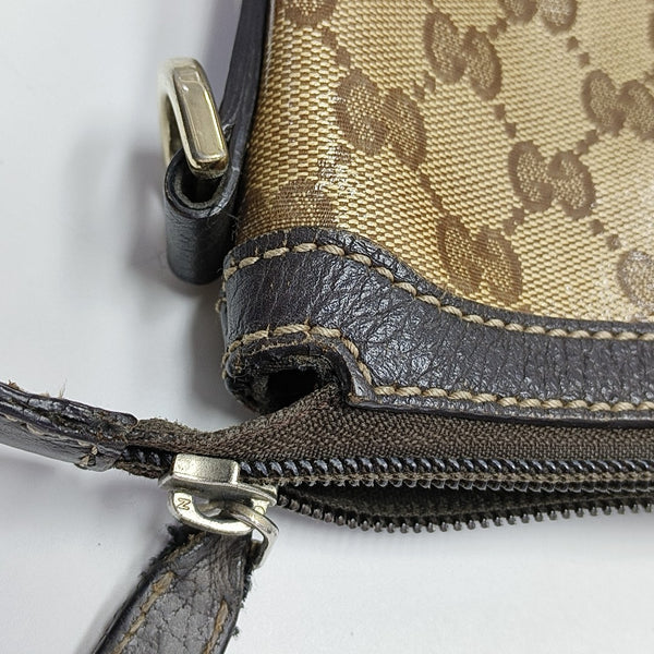 Monogram Coated Canvas Tote Bag Beige