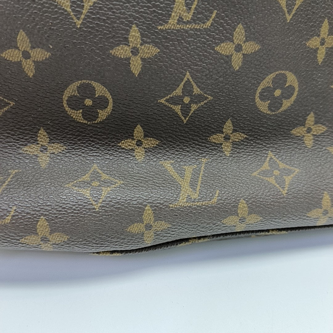 VINTAGE BEAUBOURG MM Monogram Coated Canvas Brown
