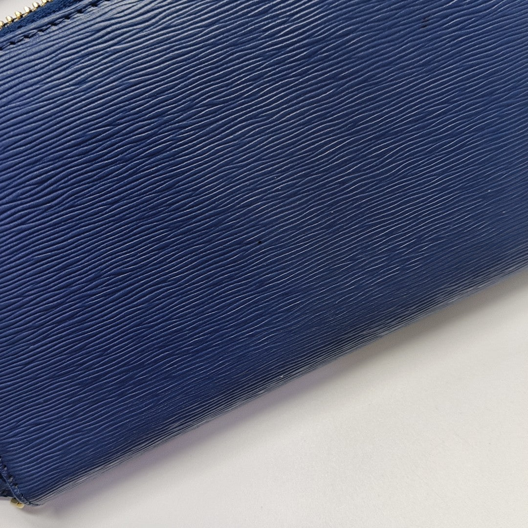 Calfskin Wallet Blue