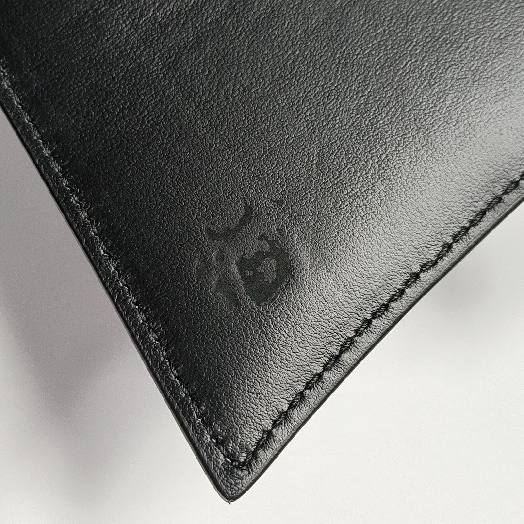 Hourglass S Calfskin Black