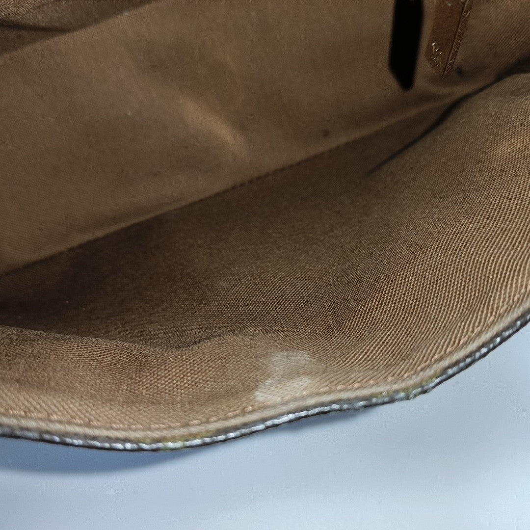 LOOPING PM Monogram Coated Canvas Brown