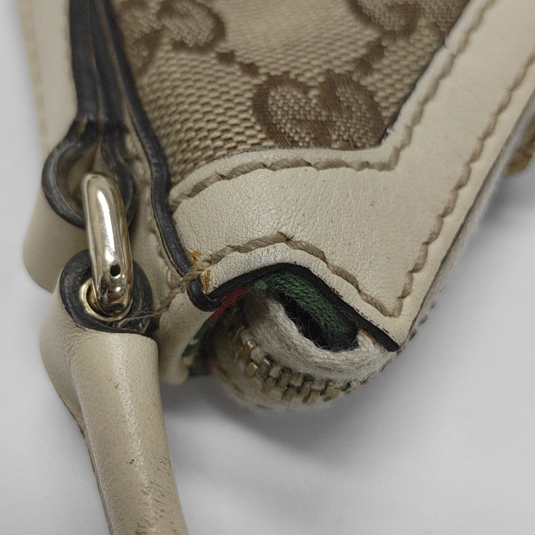Monogram Canvas Top Handle Bag Brown
