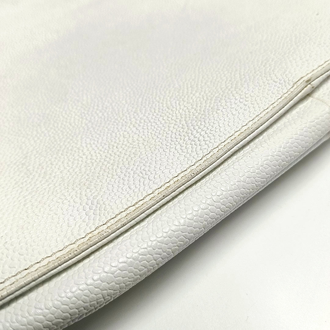 Quilted Leather White