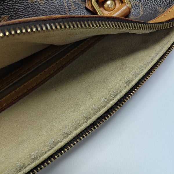 RETIRO NM Monogram Coated Canvas Brown